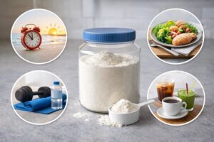 بهترین زمان مصرف پودر کلاژن